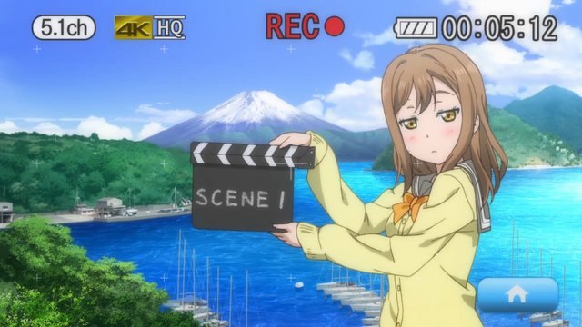 Nagahama Castle Ruins Hanamaru PV Scene